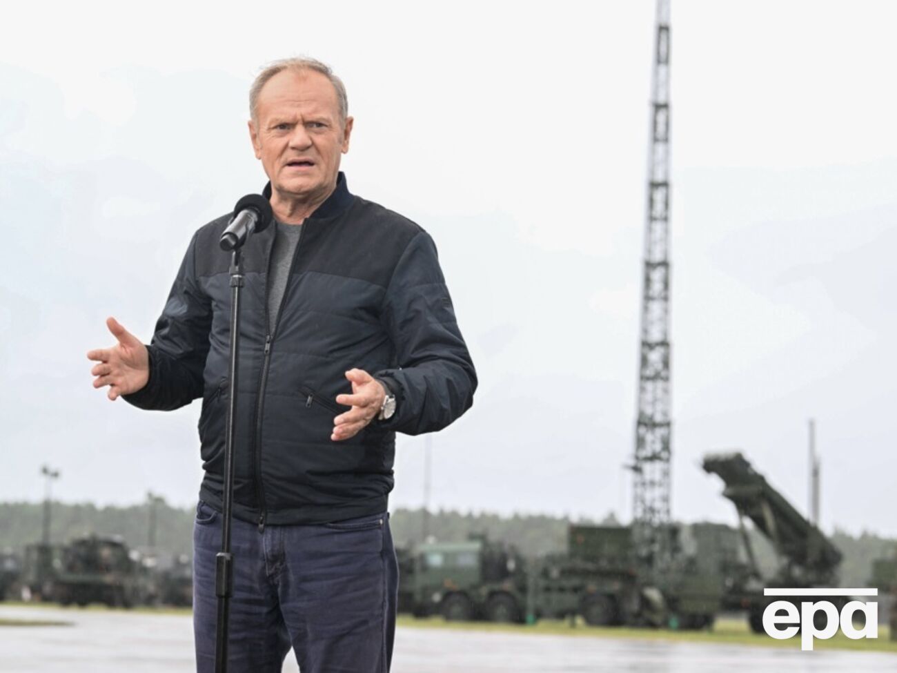 Туск заявив, що, якщо на кордоні з Білоруссю знову виникне напруга, Польща не вагаючись його закриє