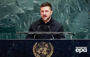 В України не було іншого вибору, окрім як будувати БПЛА, щоб захистити право на життя, зазначив Зеленський