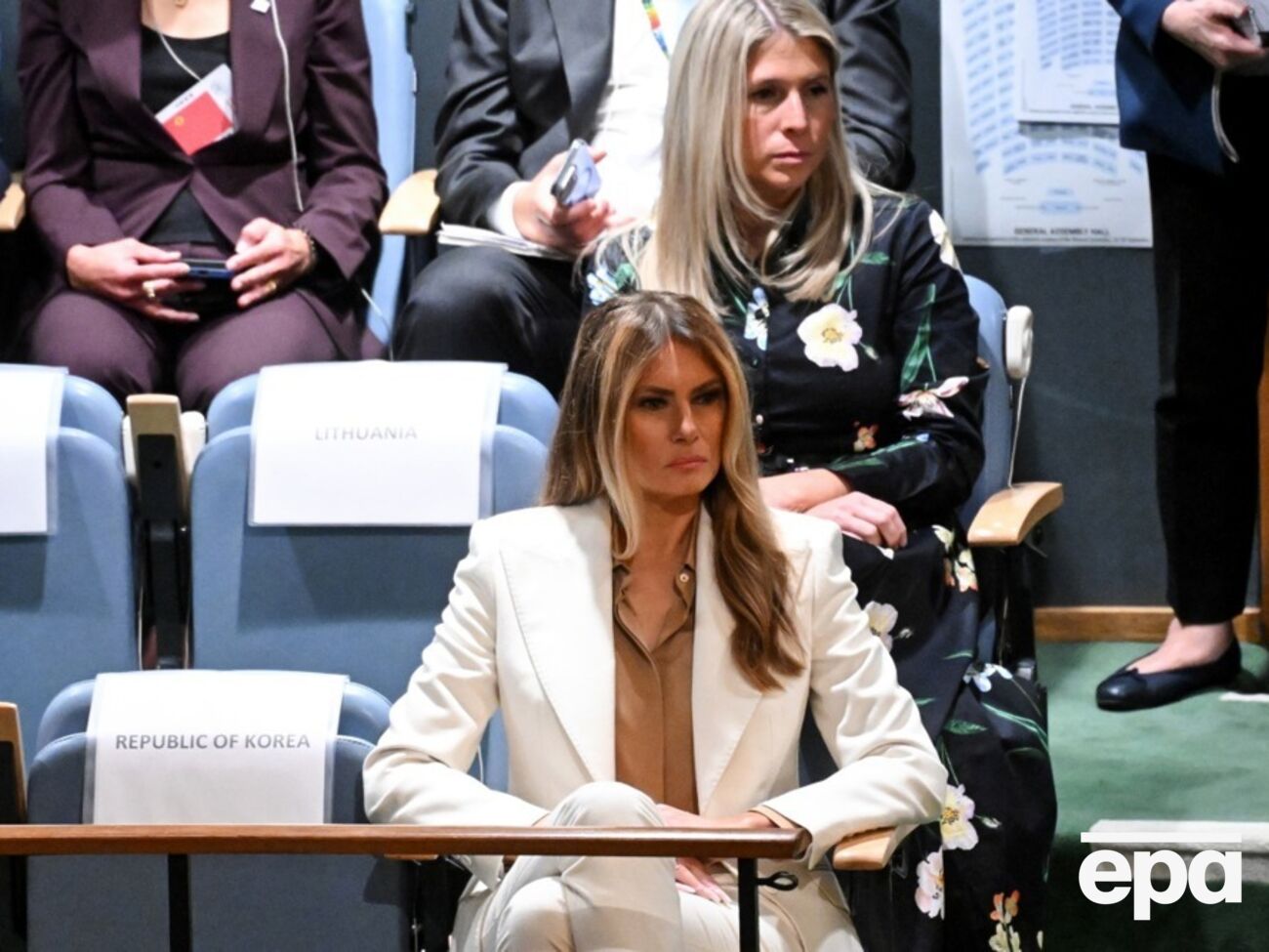 Меланія Трамп не планувала двосторонніх зустрічей на полях Генасамблеї ООН