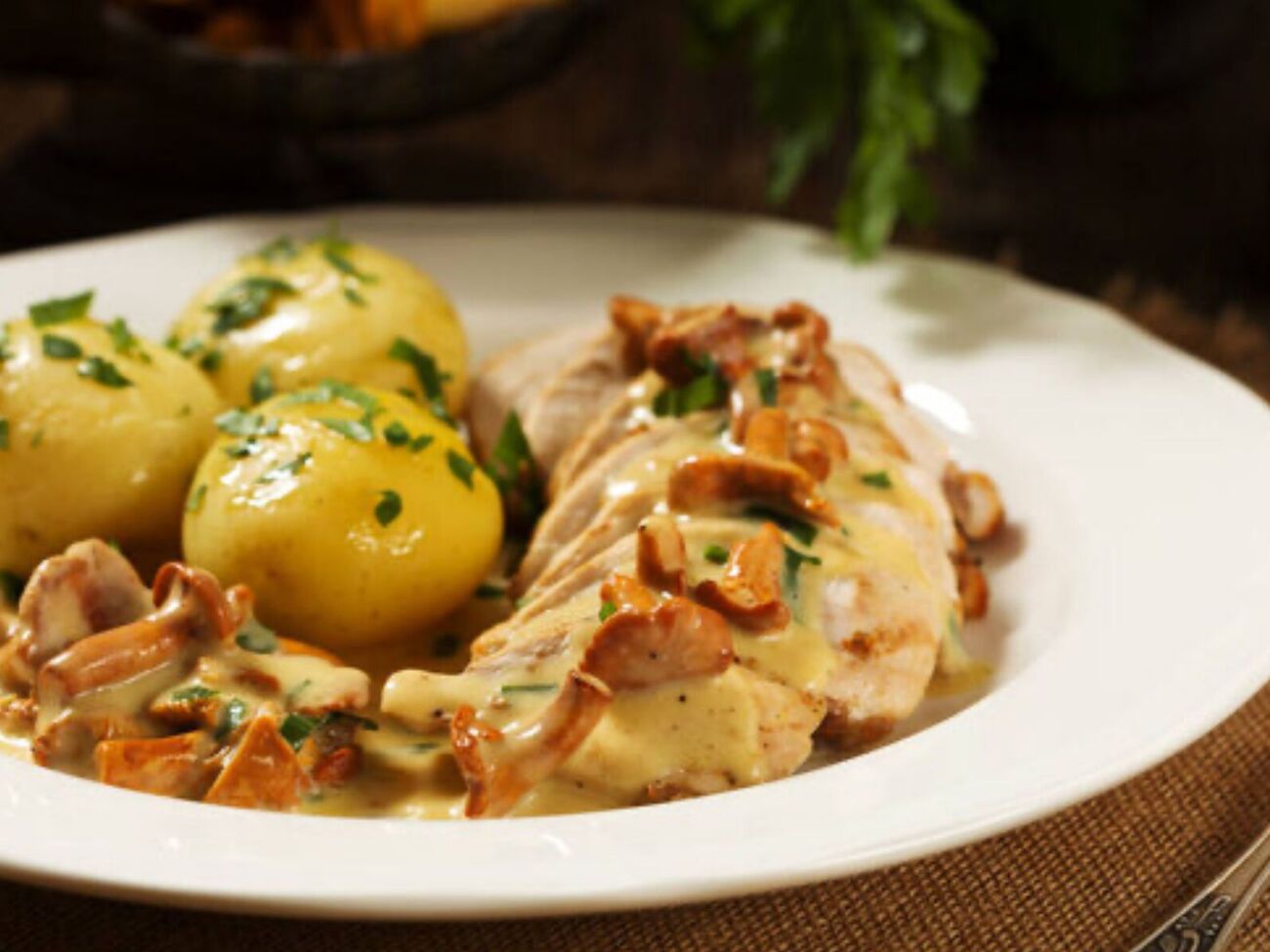 Грибний соус дуже смачний і збалансований за поживною цінністю