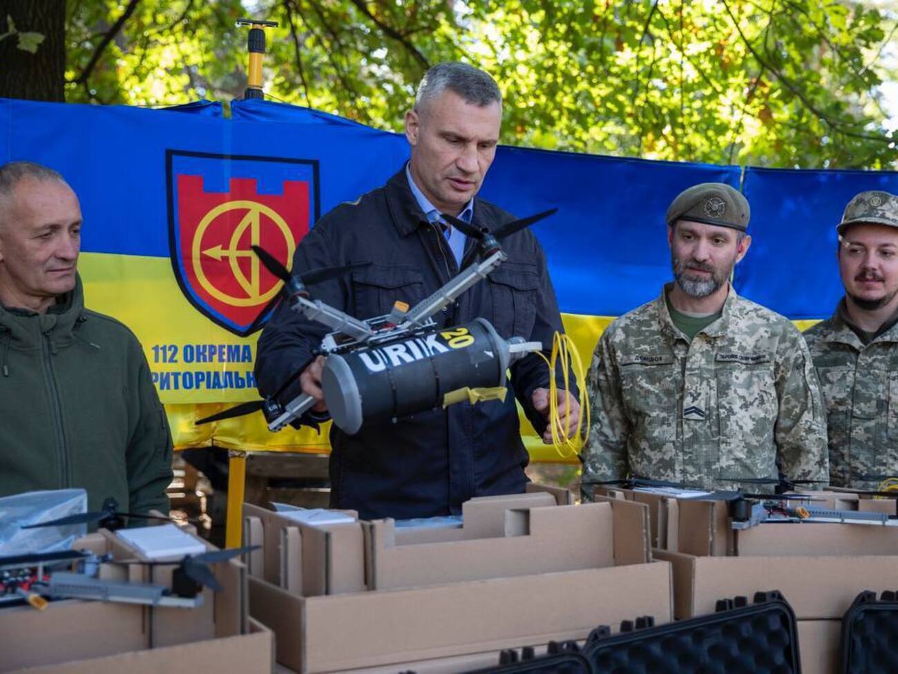 Кличко: С начала года из городского бюджета 210-му полку выделили 80 млн грн