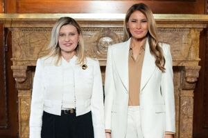Зеленська про першу леді США: За моїми відчуттями, зустріч була теплою. Було приємно спілкуватися