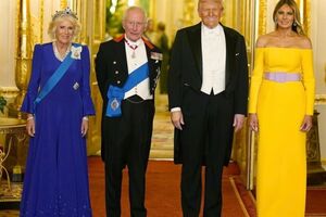 Візит подружжя Трамп до Великобританії відбувався на запрошення Чарльза III