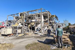 У місті зруйновано десятки будівель