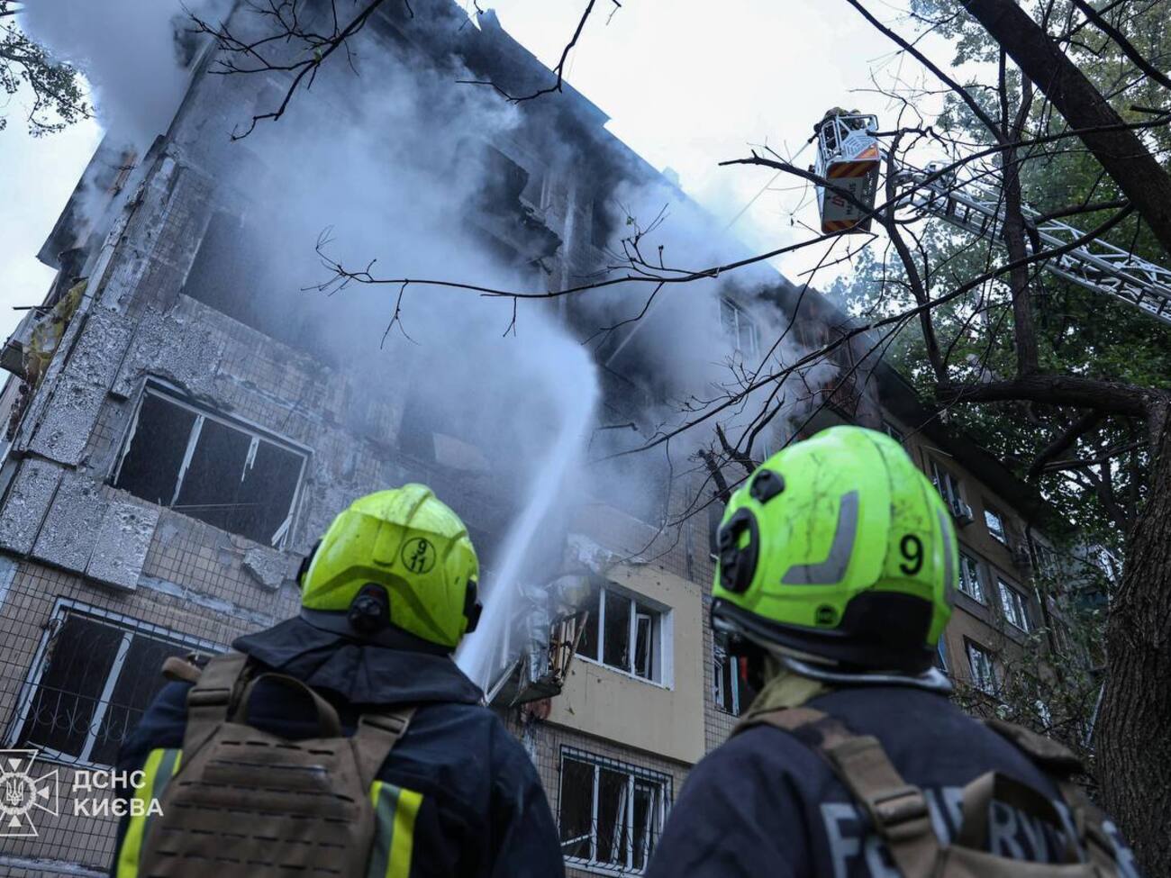 Росія атакувала Київ у ніч на 28 вересня