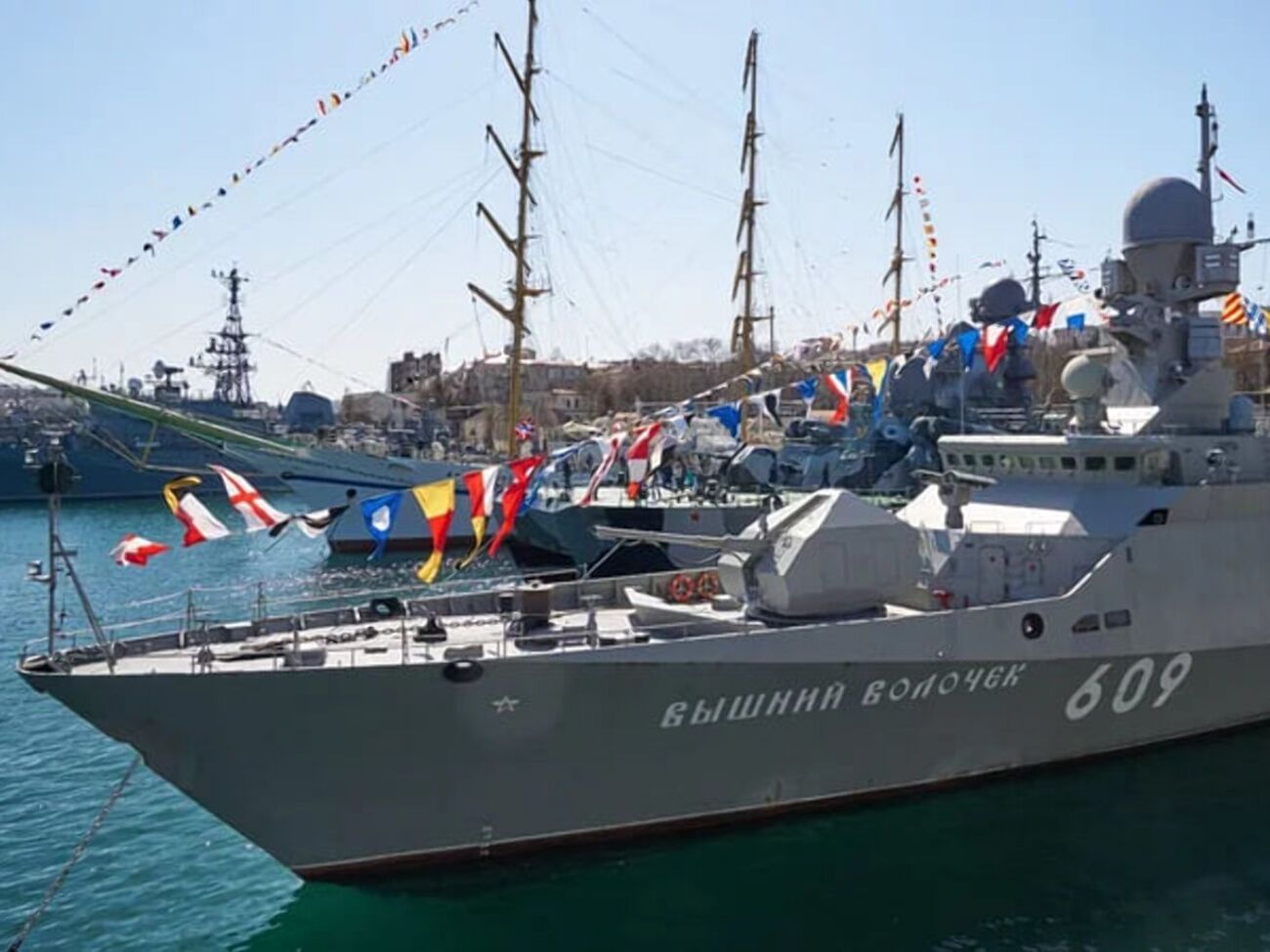 "Вышний Волочек" спустили на воду в 2016 году и ввели в состав флота РФ в 2018 году