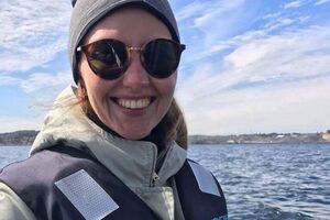 Зеленская: Когда Владимир поймает своего карпа в Днепре, я обещаю почистить и приготовить его