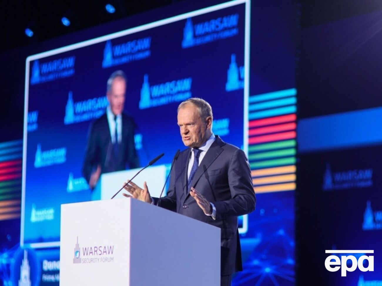 Туск открыл форум в Варшаве речью о безопасности Европы