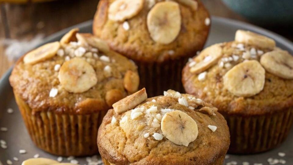 Выпекайте кексы в разогретой до 180 °C духовке 35 минут