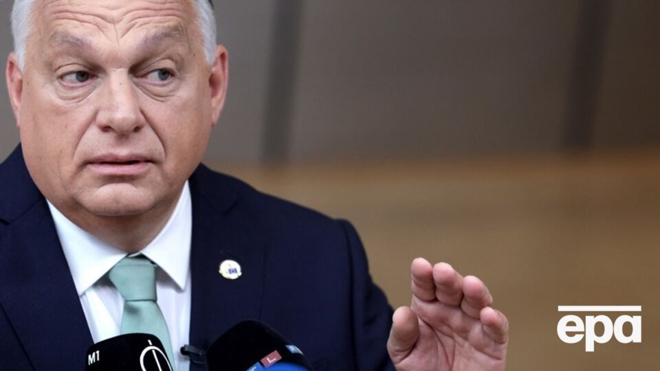 Орбан заявив, що Україна не є суверенною державою через окупацію країною-агресором Росією частини її території