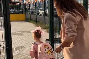 Младшая дочь Могилевской пошла в детский сад