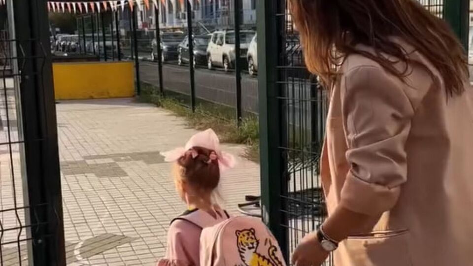 Молодша дочка Могилевської пішла в дитячий садок