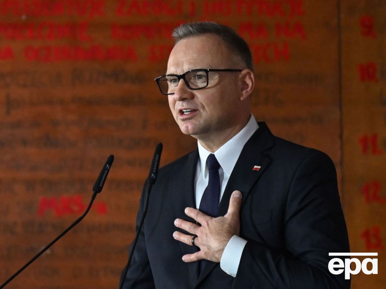 Дуда припустив, що будь-хто на місці України хотів би, щоб НАТО воював на його боці