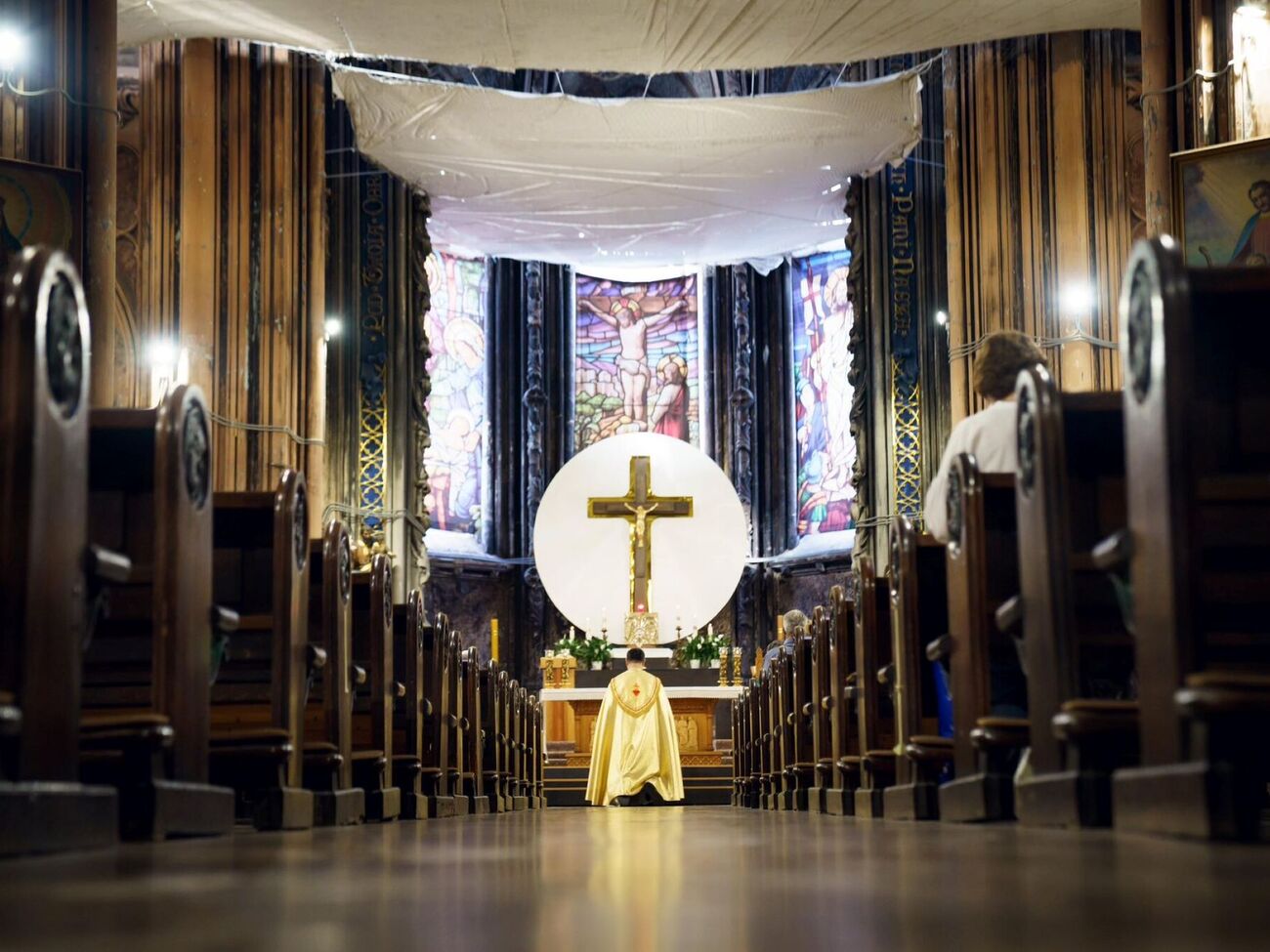 Представители общины отметили, что без официального статуса пользователя они не могут спасти и восстановить костел Святого Николая