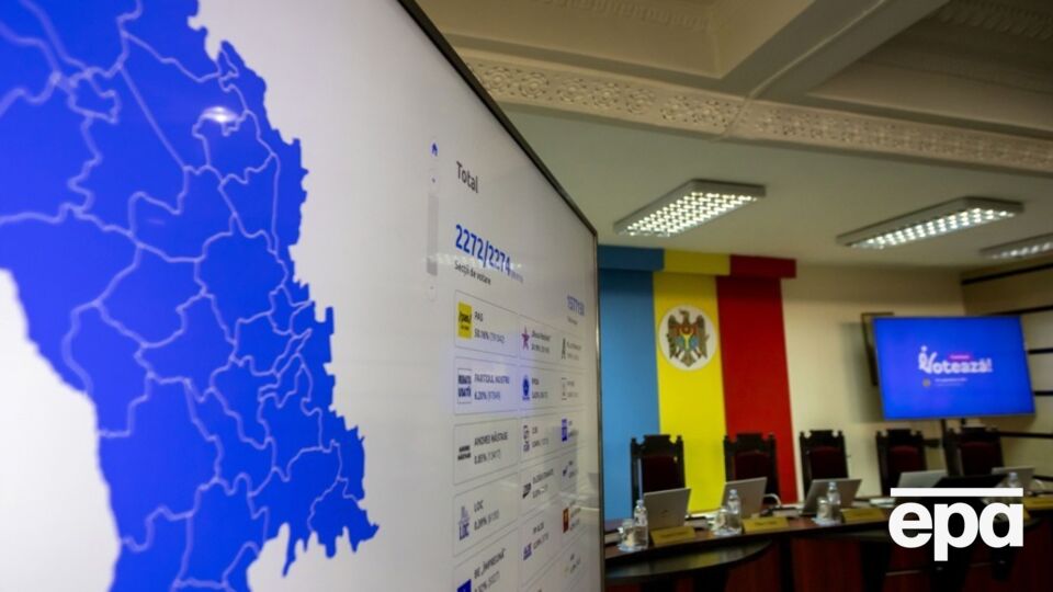 На выборах в парламент Молдовы избрали пять политических сил