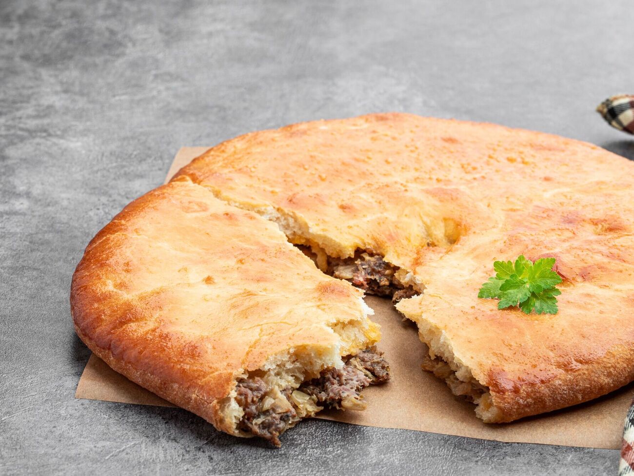 Пирог имеет много начинки