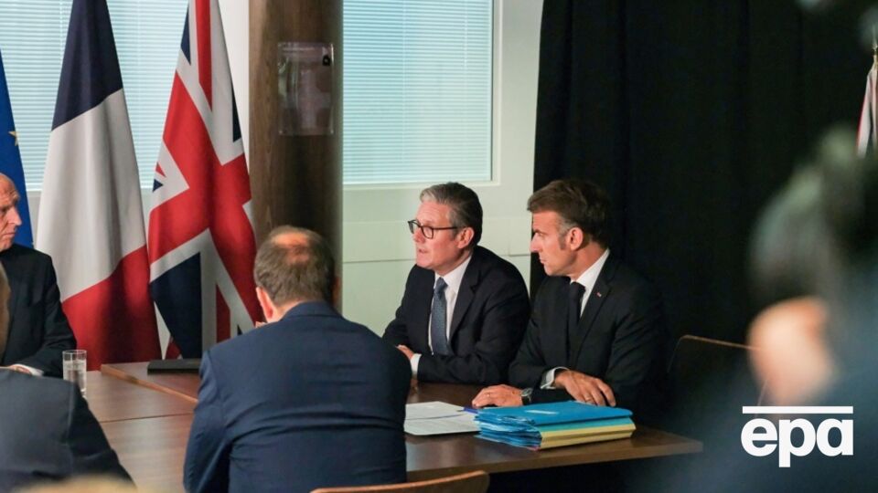 Макрон і Стармер братимуть участь у "коаліції охочих" 4 вересня 2025 року в Парижі