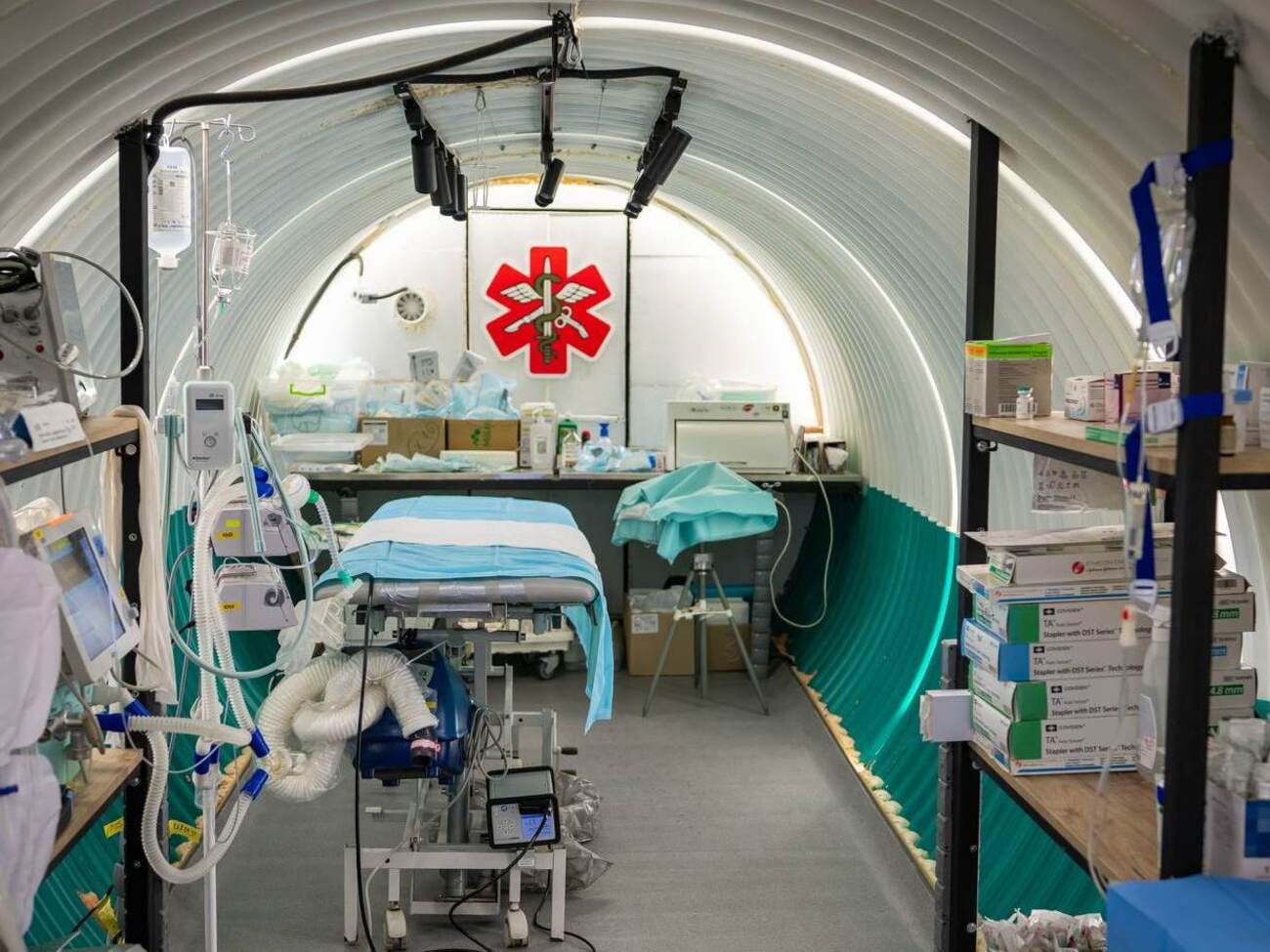 Общая площадь второй подземной больницы составляет 350 м², сообщил "Метинвест"