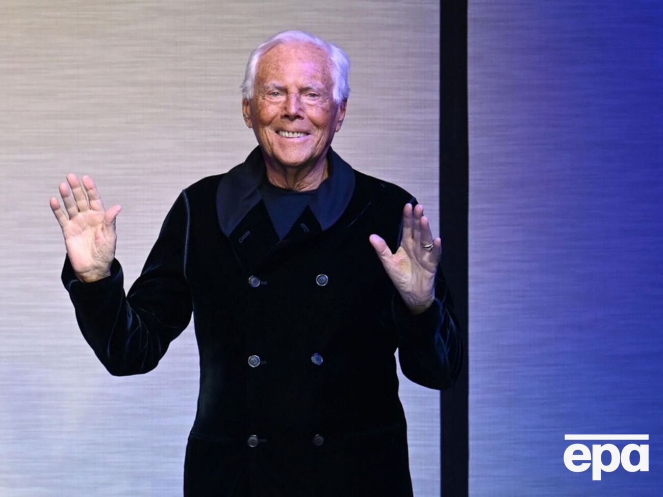 Армані працював до останніх днів життя