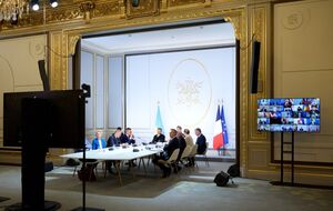 Лидеры более 30 стран приняли участие в заседании "коалиции желающих", сообщил Зеленский