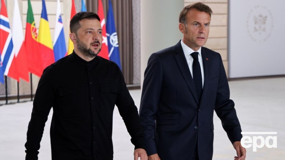 Макрон і Зеленський повідомили про готовність країн-учасників "коаліції охочих" розгорнути війська в Україні
