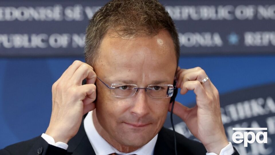 Венгры "не хотят, чтобы Украина стала членом ЕС", отметил Сийярто