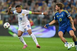 Мбаппе забил второй мяч в ворота сборной Украины