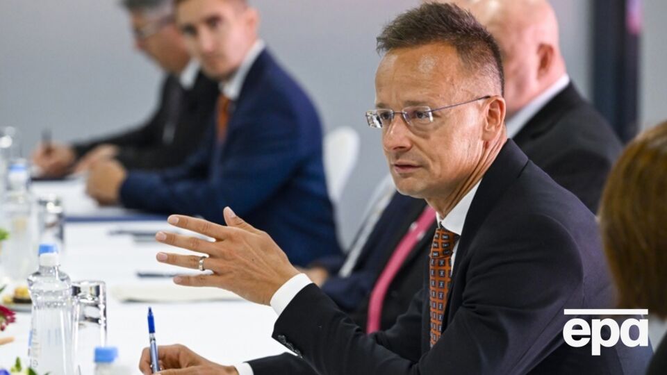 Сибига заявил, что Сийярто (на фото) знает, что вступление Украины в ЕС не представляет угрозы для Венгрии