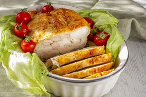Мясо нужно выпекать примерно полчаса