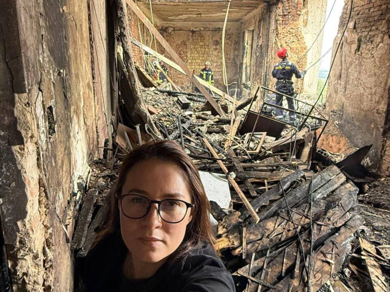 Россияне впервые с начала полномасштабного вторжения попали по зданию Кабмина Украины, отметила Свириденко