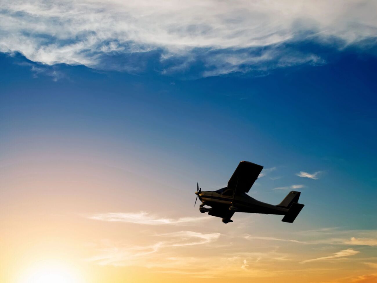 После взлета возникла техническая неисправность, и при попытке вернуться на аэродром судно упало