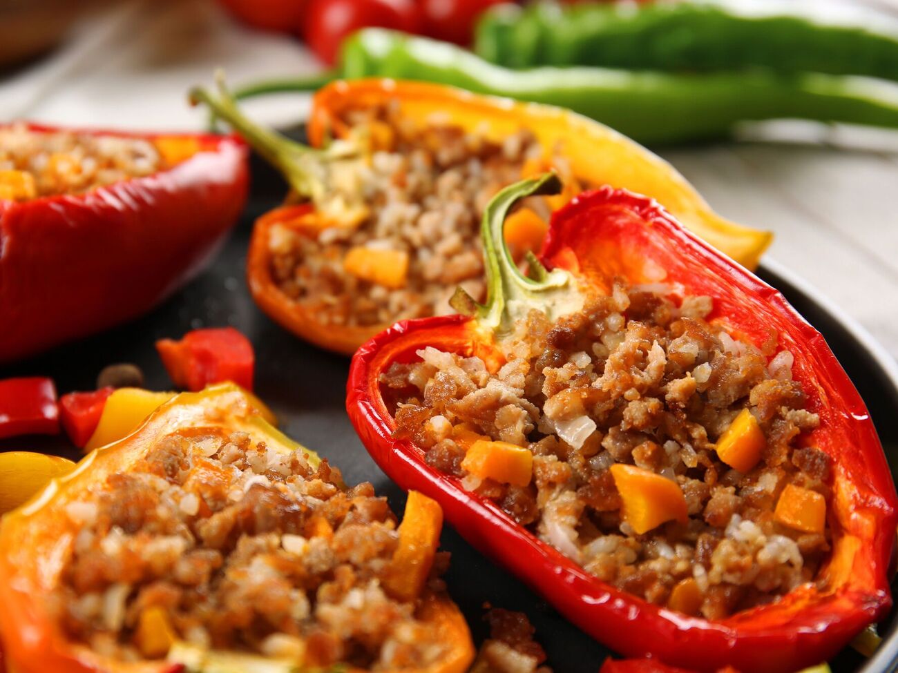 Такие перцы готовятся в три шага