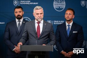 Гашпар (в центре) обвинил Украину в провоцировании РФ