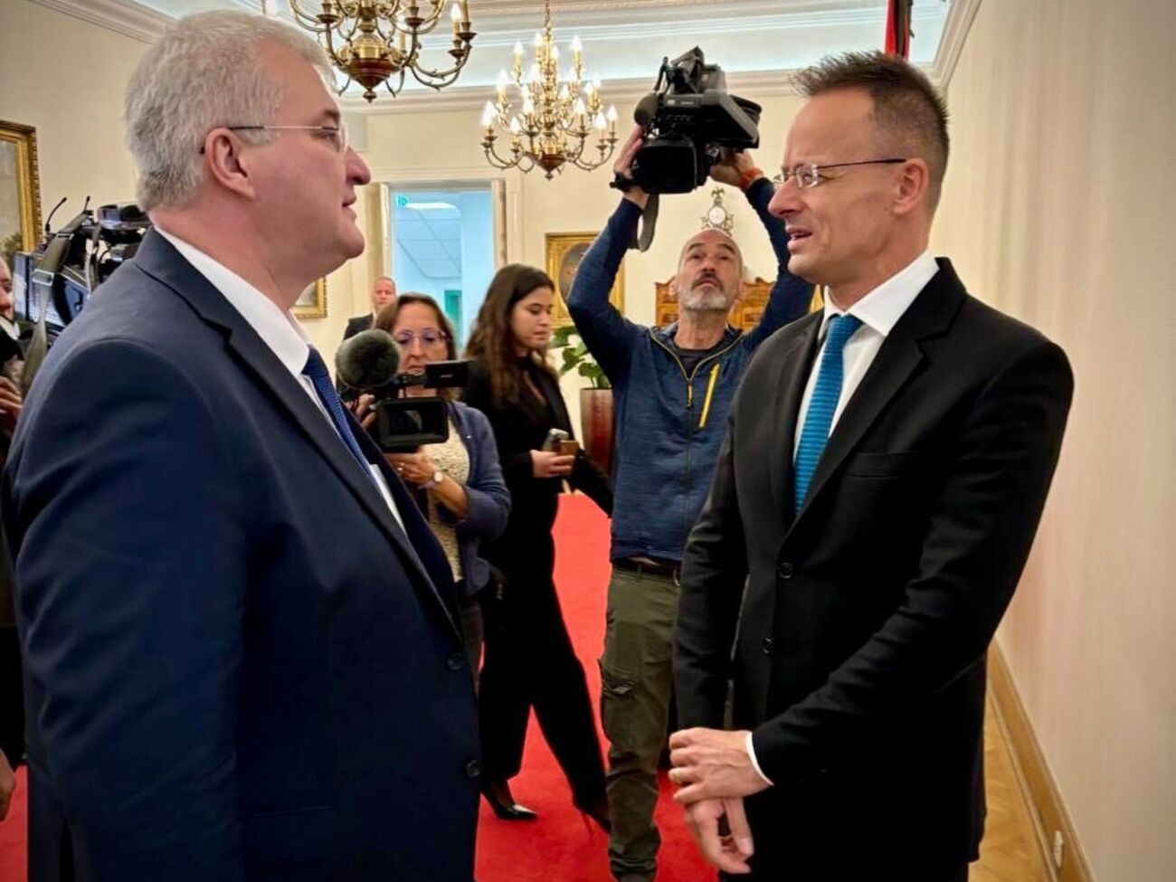 5 августа Сибига предложил Сийярто провести встречу