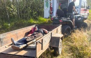 До постраждалої вдалося дістатися квадроциклом