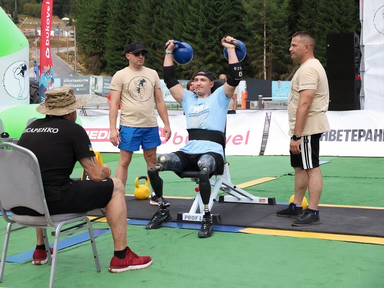 220 ветеранів російсько-української війни змагалися в Буковелі на Strong Spirits Games