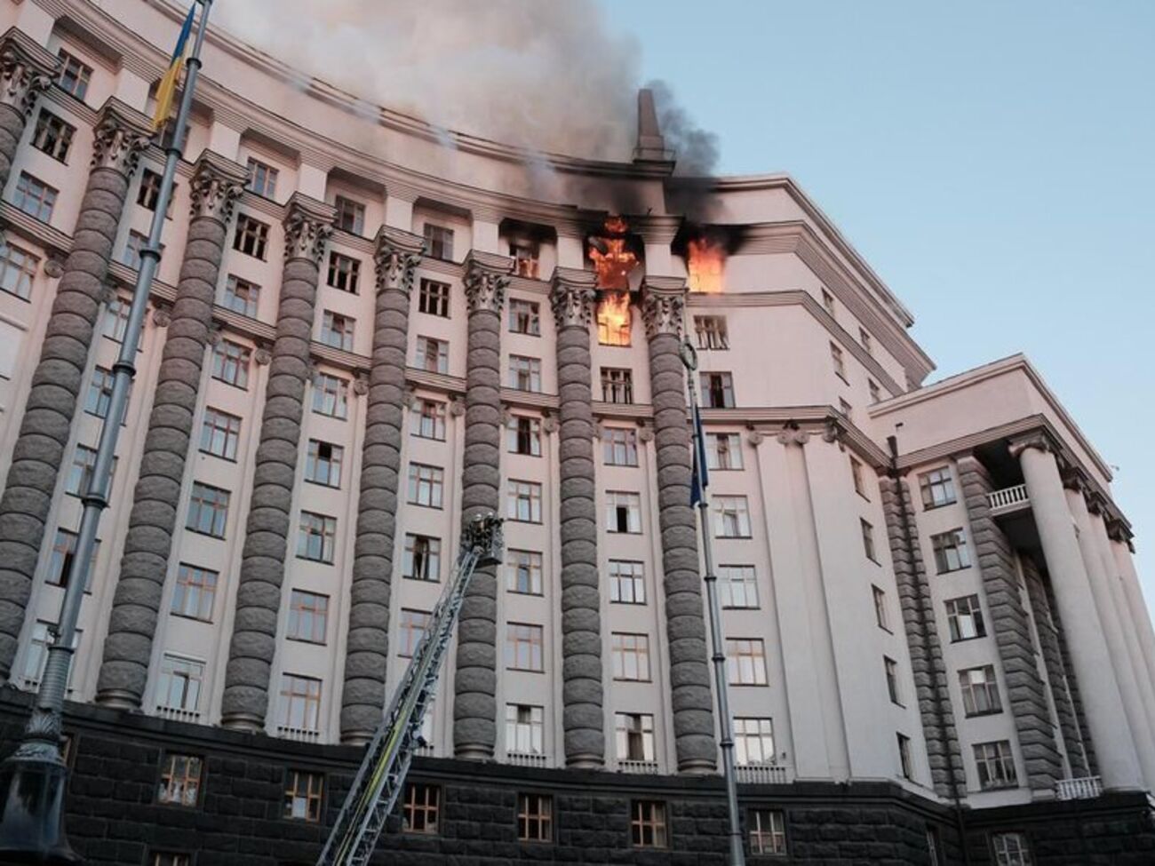 "Искандер" атаковал здание Кабмина 7 сентября