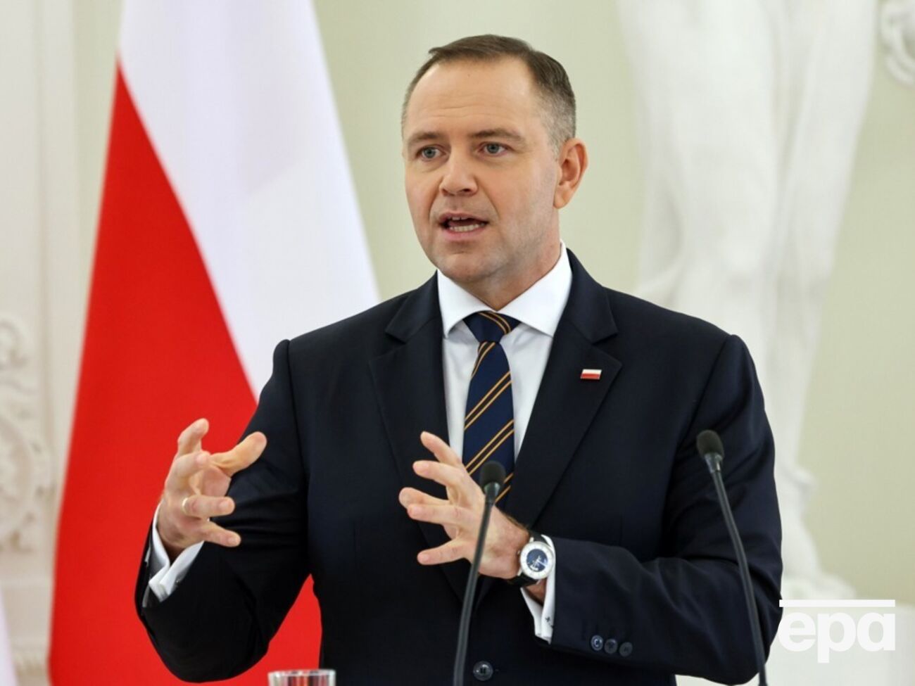 Навроцкий поднимет тему репараций во время своего визита в Берлин на следующей неделе