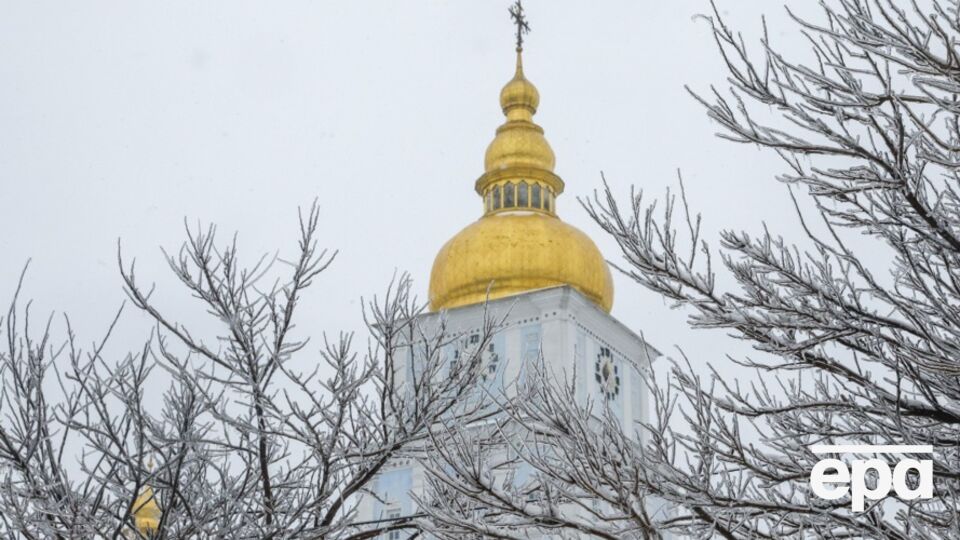 На севере и в центре Украины морозы могут достичь -14 °С