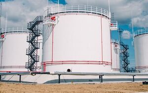 На российской нефтебазе произошел пожар