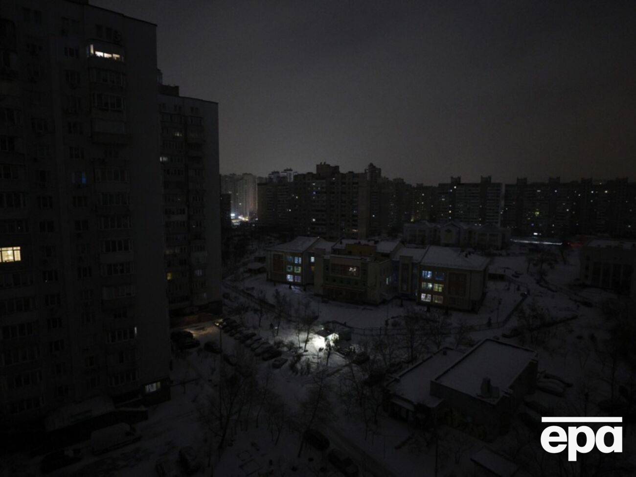 В Киеве проблемы с электричеством