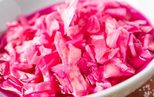 Для однієї капустини знадобиться 200 г буряку