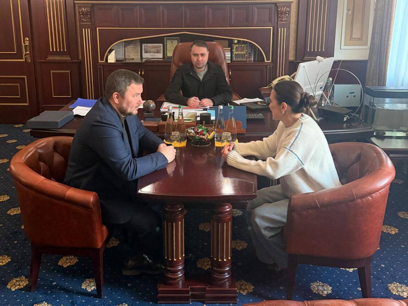 Мудра повідомила, що мала "конструктивну й фахову розмову" з Будановим і Масловим