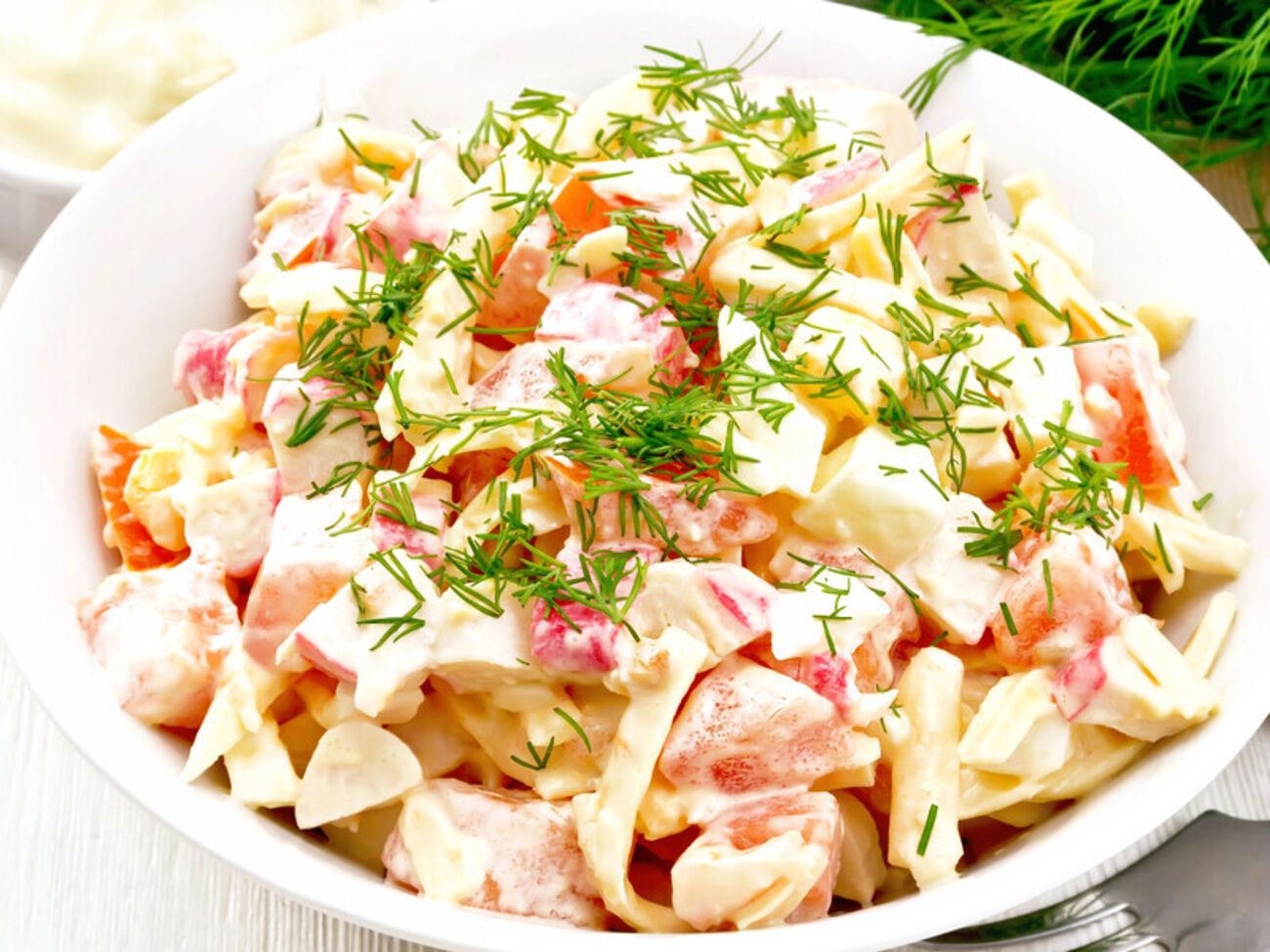 Для цього варіанта салату знадобиться 250 г моркви по-корейськи