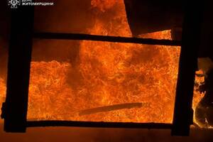 Из-за воздушной атаки РФ возникли пожары, сообщили в Житомирской ОВА