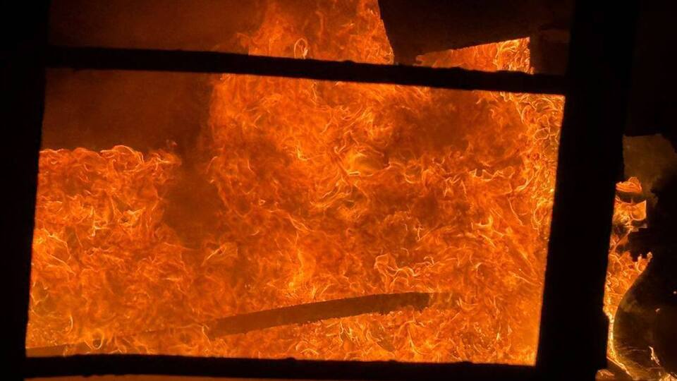 Из-за воздушной атаки РФ возникли пожары, сообщили в Житомирской ОВА