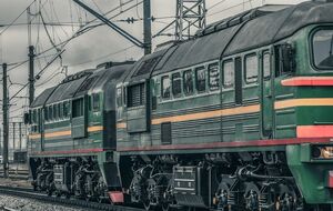 Російський Shahed прилетів поряд із локомотивом, розповіли в УЗ