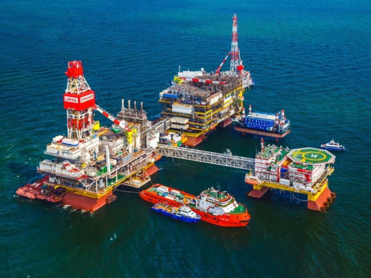 Сили оборони України уразили бурові установки імені В. Філановського, імені Ю. Корчагіна й імені В. Грайфера, розповіли в Генштабі ЗСУ