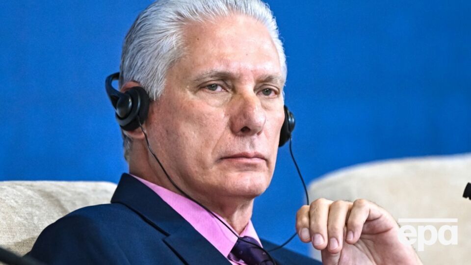 Диас-Канель заявил, что Куба подвергается "драконовским мерам" со стороны США