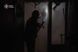 Из-за атак беспилотников в столице возникли пожары